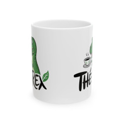 Mug  Tasse"Thé-Rex" - Amusant et Original pour les Amateurs de Thé et de Dinosaures