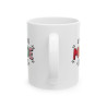 Mug "Il y a Trop de Monde Dehors" - Tasse Humoristique, Design Coloré et Original Amateurs d'Humour et Moment de Pause-Café
