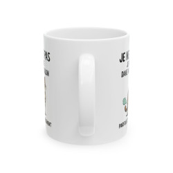 Mug Tasse Humour "Je ne pète pas, je murmure" - Tasse Drôle avec Chat - Idée Cadeau Originale Rigolote