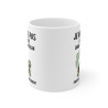 Mug Tasse Humour "Je ne pète pas, je murmure" - Tasse Drôle avec Tortue - Idée Cadeau Originale et Rigolote