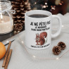Mug Tasse Humour "Je ne pète pas, je murmure" - Tasse Drôle avec Écureuil - Idée Cadeau Originale et Rigolote