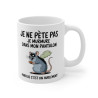 Mug Tasse Humour "Je ne pète pas, je murmure" - Tasse Drôle avec Rat - Idée Cadeau Originale et Rigolote