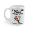 Mug Tasse Humour "Je ne pète pas, je murmure" - Tasse Drôle avec Perroquet - Idée Cadeau Originale et Rigolote
