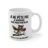 Mug Tasse Humour "Je ne pète pas, je murmure" - Tasse Drôle avec Hibou - Idée Cadeau Originale et Rigolote