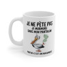 Mug Tasse Humour "Je ne pète pas, je murmure" - Tasse Drôle avec Pélican - Idée Cadeau Originale et Rigolote