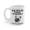 Mug Tasse Humour "Je ne pète pas, je murmure" - Tasse Drôle avec Dinde - Idée Cadeau Originale et Rigolote
