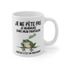 Mug Tasse Humour "Je ne pète pas, je murmure" - Tasse Drôle avec Grenouille - Idée Cadeau Originale et Rigolote