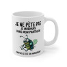 Mug Humour "Je ne pète pas, je murmure" - Tasse Drôle avec Scarabée - Cadeau Rigolo et Original