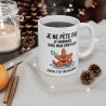 Mug Humour "Je ne pète pas, je murmure" - Tasse Drôle avec Étoile de Mer - Cadeau Original et Amusant