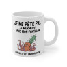Mug Octopus Humour - "Je ne pète pas, je murmure" - Cadeau Fun et Original