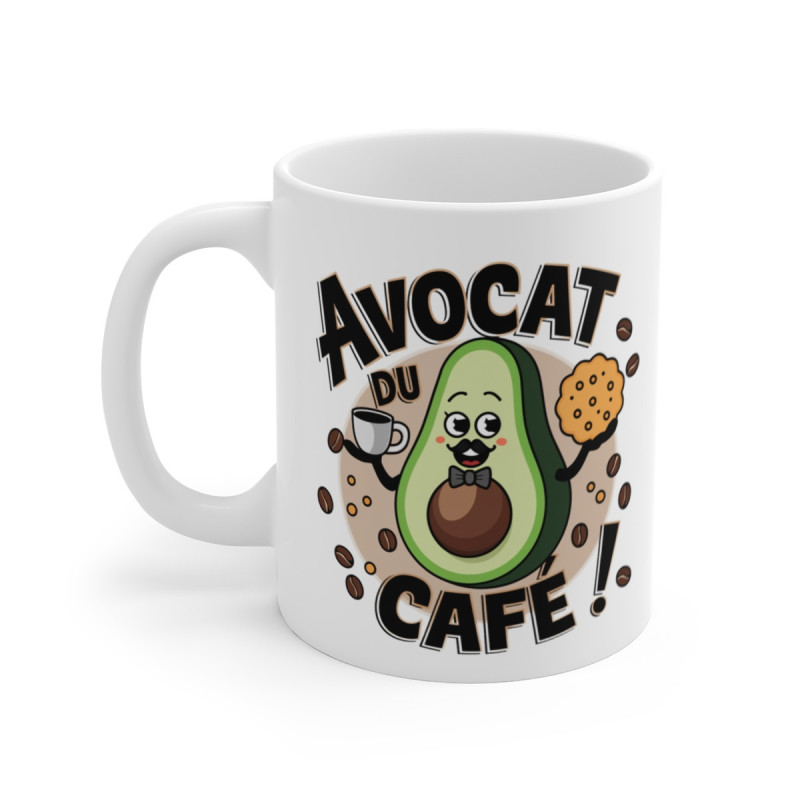 Mug Tasse Avocat du Café - Design Humoristique et Original pour les Amateurs de Café