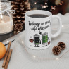 Mug Tasse Humour Recharge en Cours - Café Nécessaire pour Survivre à la Journée !