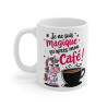 Mug Tasse Licorne « Je ne suis magique qu’après mon café » – Pour des Matins Enchantés ! Idée Cadeau