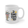 Mug Tasse Couple  Je Fonds Pour Toi » – Design Doux et Mignon Parfait pour Offrir ou Se Faire Plaisir