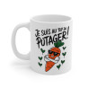 Mug Tasse Je Suis au Top du Potager ! – Design Fun pour les Amateurs de Légumes et d'Humour