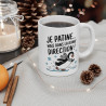 Mug Tasse Animal « Je Patine... Mais Dans la Bonne Direction » – Humour et Motivation avec un Pingouin