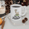 Mug « Roi des Hauteurs » – Tasse Illustrée avec Chèvre Montagnarde, Cadeau Rigolo et Original pour Amoureux de la Nature !