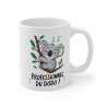 Mug « Professionnel du Dodo » – Tasse Koala Dormeur Adorable, Idée Cadeau Originale pour Amateurs de Repos et de Paresse !