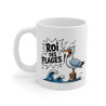 Mug « Roi des Plages » – Tasse Humour avec Goéland et Ambiance Marine