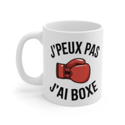 Mug « J'peux Pas J'ai Boxe...