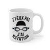Mug « J'peux Pas J'ai Natation » – Idéal pour Nageurs et Amateurs de Piscine