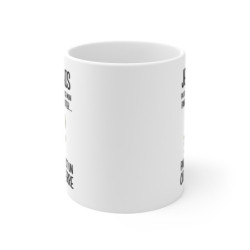 Mug Humoristique Léopard – Tasse Drôle et Décalée avec Message Amusant pour Café, Thé, Cadeau Original et Accessoire Unique