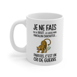 Mug Humoristique Léopard –...