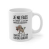 Mug Humoristique Hyène – Tasse Drôle et Décalée avec Design Animal Rigolo et Message Amusant pour Pauses Café, Cadeau Original