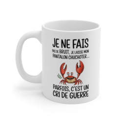 Mug Crabe Humour Marin –...