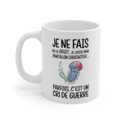 Mug Méduse Humour Marin –...