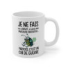 Mug Insecte Humoristique – Tasse Rigolote avec Coléoptère Amusant et Message Drôle pour Cadeau Original