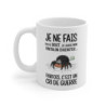 Mug Araignée Humoristique – Tasse Rigolote avec Illustration Amusante et Message Drôle pour Cadeau Original
