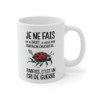 Mug Coccinelle Humour – Tasse Drôle et Originale avec Texte Amusant