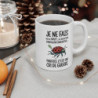 Mug Coccinelle Humour – Tasse Drôle et Originale avec Texte Amusant