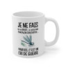 Mug Libellule Humoristique – Tasse Drôle et Originale avec Texte Amusant et Décalé