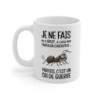 Mug Fourmi Humoristique – Tasse Drôle et Décalée avec Texte Amusant