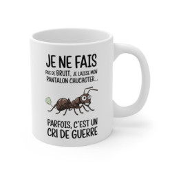 Mug Fourmi Humoristique – Tasse Drôle et Décalée avec Texte Amusant