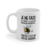 Mug Abeille Humoristique – Tasse Fun avec Design Original et Texte Drôle