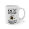 Mug Abeille Humoristique – Tasse Fun avec Design Original et Texte Drôle