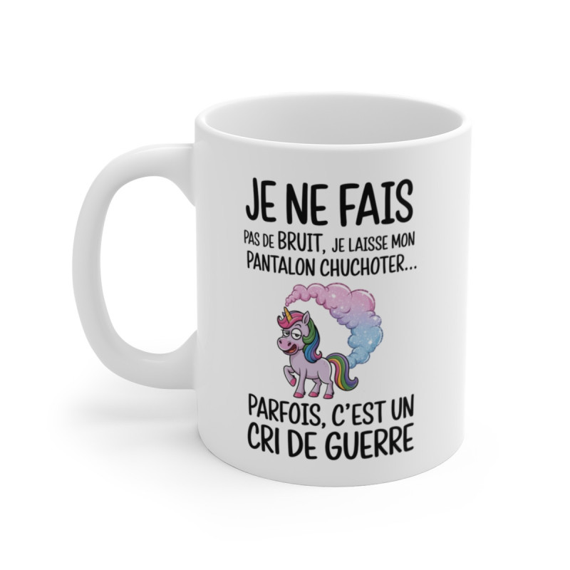 Mug Licorne Humoristique - Tasse Drôle et Magique avec Design Unique et Message Amusant