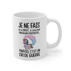 Mug Licorne Humoristique - Tasse Drôle et Magique avec Design Unique et Message Amusant