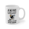 Mug Corbeau Humoristique - Tasse Originale avec Design Drôle et Message Amusant
