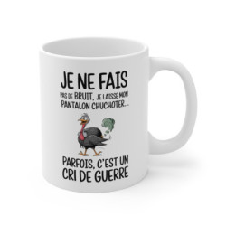 Mug Humoristique Dinde - Tasse Originale et Amusante avec Illustration Drôle