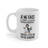 Mug Humoristique Pingouin - Tasse Originale avec Illustration Drôle et Design Unique