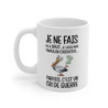 Mug Humoristique Pélican - Tasse Originale et Drôle avec Illustration Amusante
