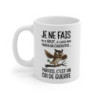 Mug Humoristique Hibou - Tasse Originale et Drôle pour Amateurs d’Humour