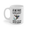 Mug Humoristique Colibri - Tasse Amusante et Drôle pour des Pauses Café Joyeuses