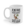 Tasse Mug Cadeau Humour Original - Kangourou Rigolo Amusant Anniversaire Original