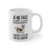 Tasse Mug Cadeau Humour Original - Chien Rigolo Amusant Anniversaire Original