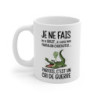 Tasse Mug Humour Original - Crocodile Rigolo et Amusant - Idée Cadeau Anniversaire Drôle et Unique